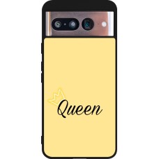 Google Pixel 8 Case Hülle - Silikon schwarz Mom 2024 Queen