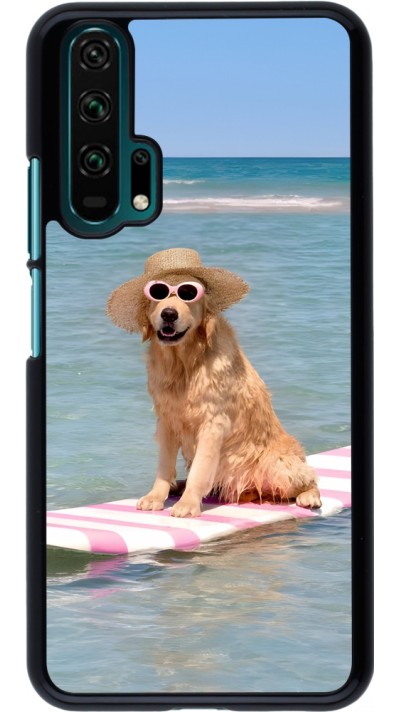 Coque Honor 20 Pro - Summer Dog on Paddle