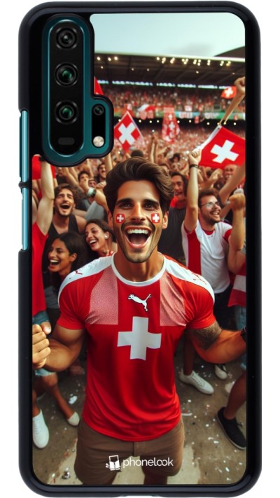 Coque Honor 20 Pro - Supporter Suisse Euro 2024