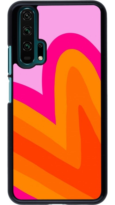 Coque Honor 20 Pro - Valentine 2024 heart gradient