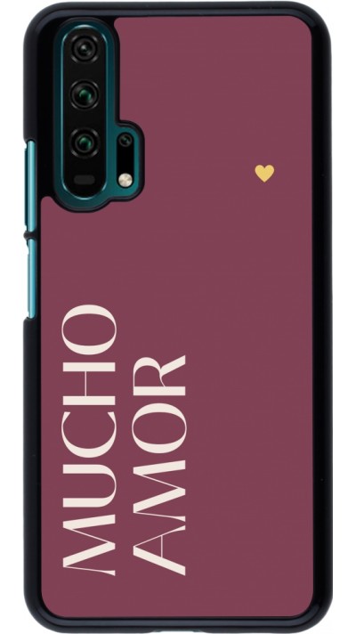 Coque Honor 20 Pro - Valentine 2024 mucho amor rosado