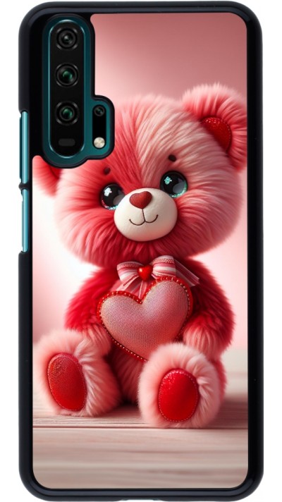 Coque Honor 20 Pro - Valentine 2024 Ourson rose