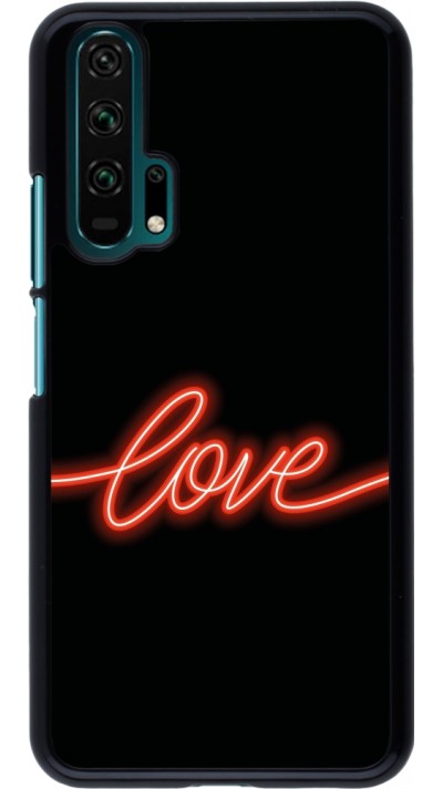 Coque Honor 20 Pro - Valentine 2023 neon love