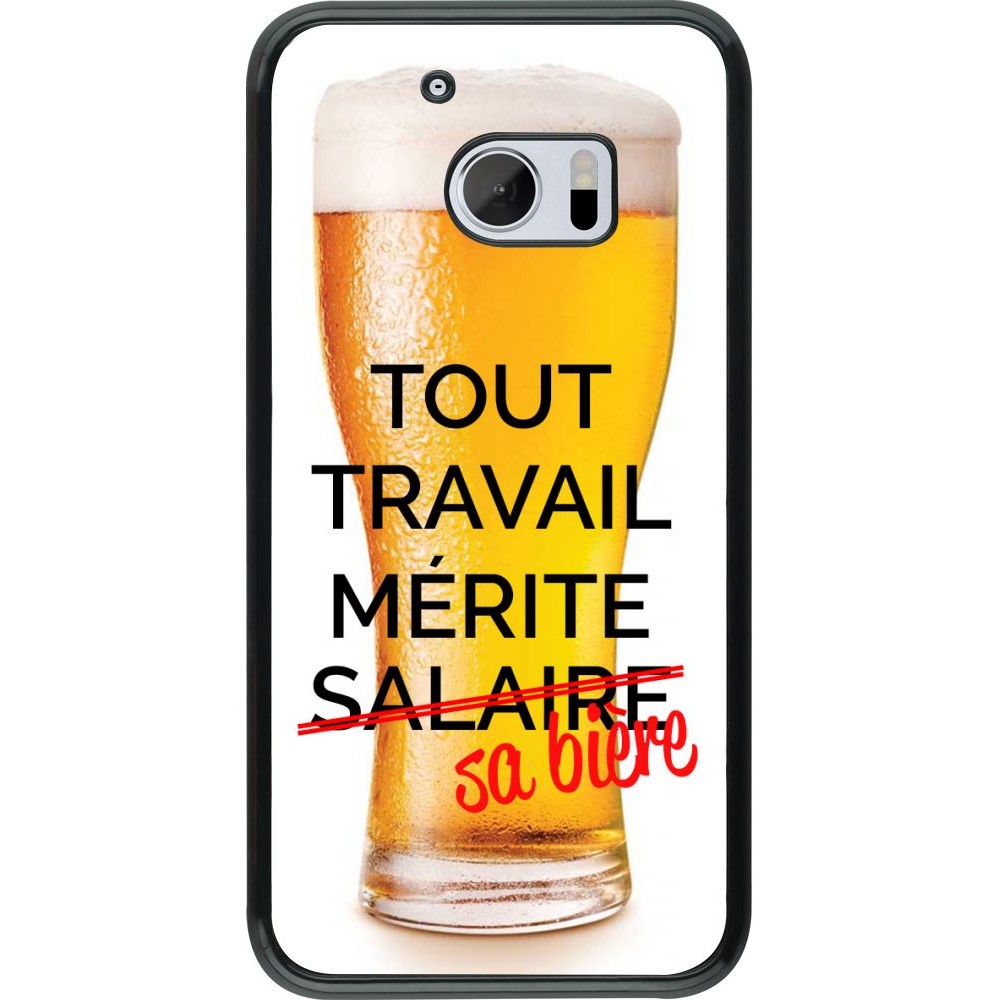 Hülle HTC 10 - Tout travail mérite sa bière