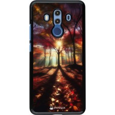 Huawei Mate 10 Pro Case Hülle - Herbstlicher goldener Glanz