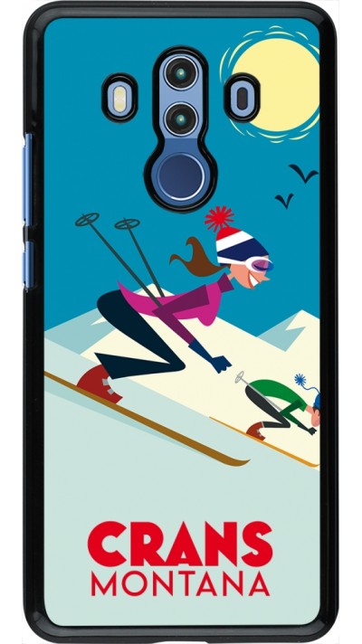 Coque Huawei Mate 10 Pro - Crans-Montana Ski Downhill