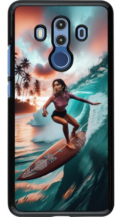 Coque Huawei Mate 10 Pro - Surfeuse Balinaise