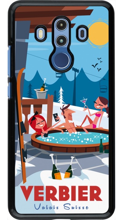 Coque Huawei Mate 10 Pro - Verbier Mountain Jacuzzi