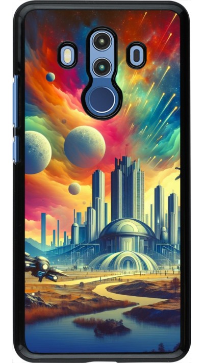 Coque Huawei Mate 10 Pro - Ville extra-dôme futuriste