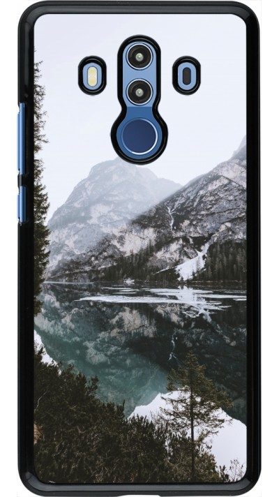 Coque Huawei Mate 10 Pro - Winter 22 snowy mountain and lake