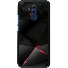 Hülle Huawei Mate 20 Lite - Black Red Lines