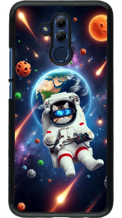 Huawei Mate 20 Lite Case Hülle - VR SpaceCat Odyssee