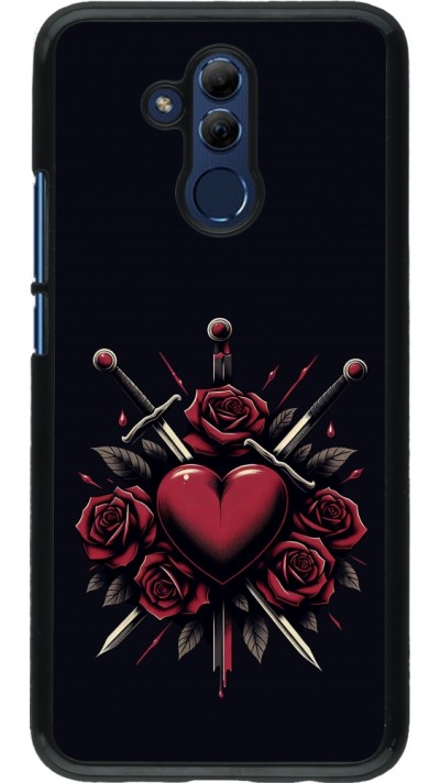 Huawei Mate 20 Lite Case Hülle - Valentine 2024 gothic love