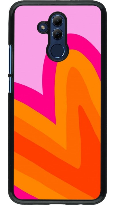 Huawei Mate 20 Lite Case Hülle - Valentine 2024 heart gradient