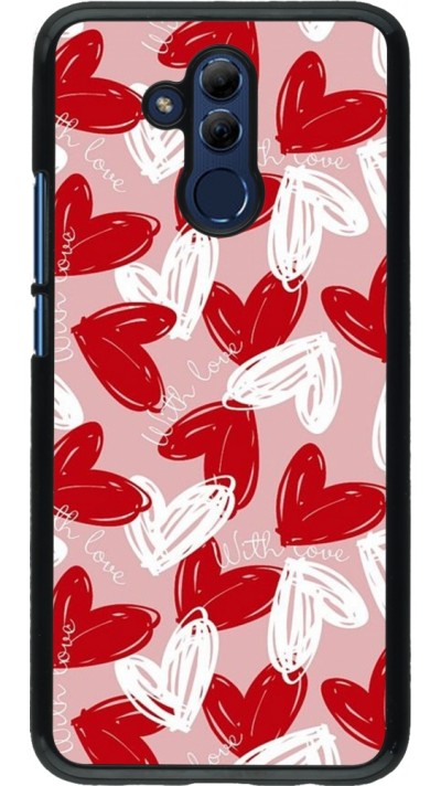 Huawei Mate 20 Lite Case Hülle - Valentine 2024 with love heart