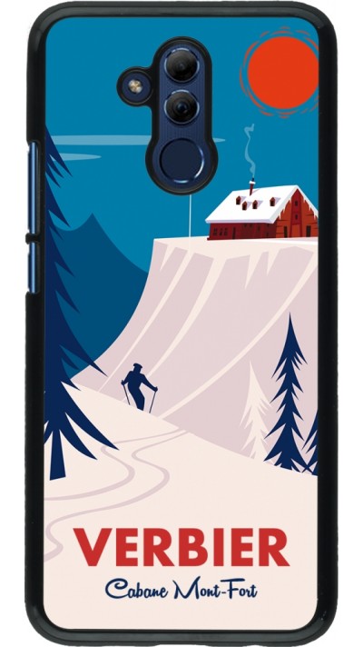 Huawei Mate 20 Lite Case Hülle - Verbier Cabane Mont-Fort