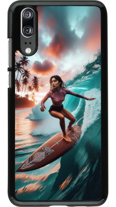 Coque Huawei P20 - Surfeuse Balinaise