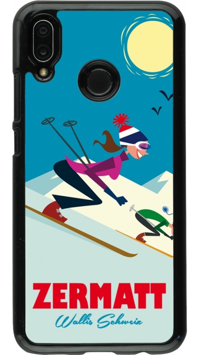 Coque Huawei P20 Lite - Zermatt Ski Downhill