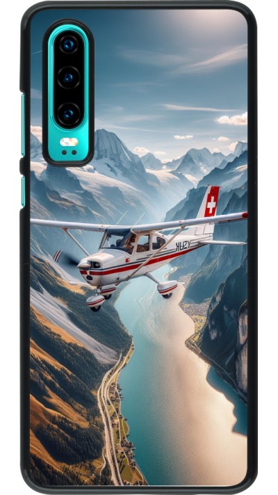 Coque Huawei P30 - Vol Alpin Suisse