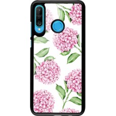 Huawei P30 Lite Case Hülle - Easter 2024 pink flowers