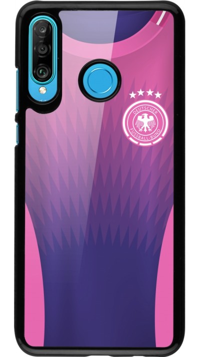 Huawei P30 Lite Case Hülle - Deutschland Away personalisierbares Fussballtrikot