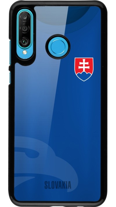 Huawei P30 Lite Case Hülle - Fussballtrikot Slowakei