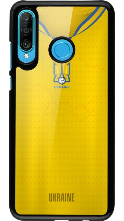 Huawei P30 Lite Case Hülle - Fussballtrikot Ukraine