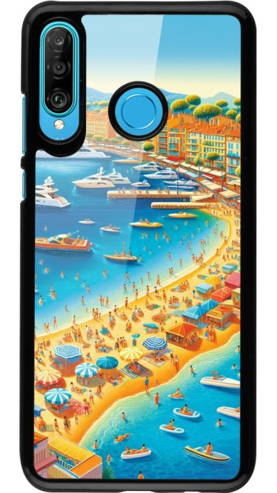 Huawei P30 Lite Case Hülle - French Riviera People