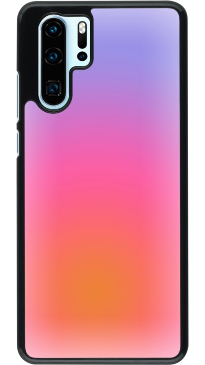 Coque Huawei P30 Pro - Orange Pink Blue Gradient