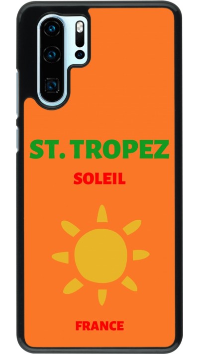 Coque Huawei P30 Pro - Pop Summer Destination St-Tropez