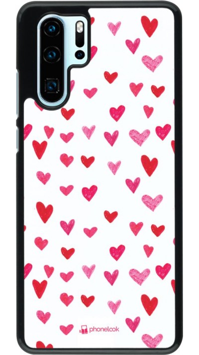 Coque Huawei P30 Pro - Valentine 2022 Many pink hearts