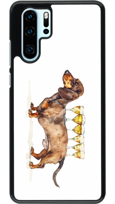 Coque Huawei P30 Pro - Wine Teckel