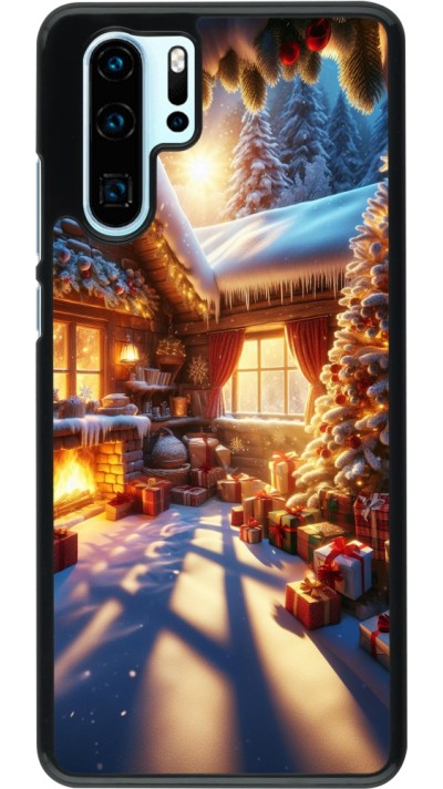 Coque Huawei P30 Pro - Noël Chalet Féerie