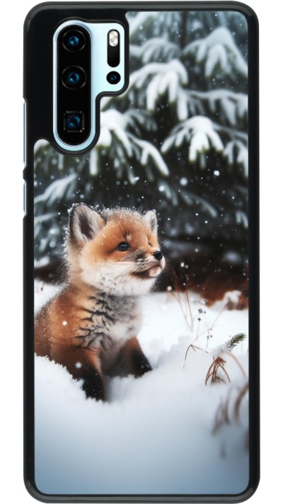 Coque Huawei P30 Pro - Noël 2023 Renardeau sapin