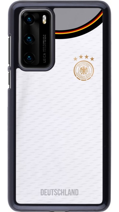 Huawei P40 Case Hülle - Deutschland 2022 personalisierbares Fußballtrikot