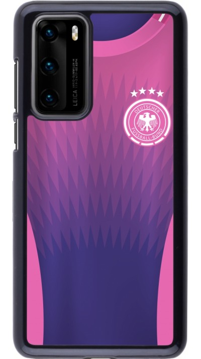 Huawei P40 Case Hülle - Deutschland Away personalisierbares Fussballtrikot