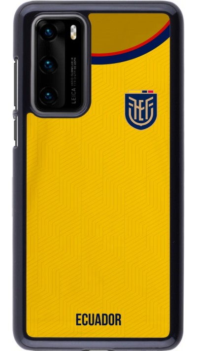 Huawei P40 Case Hülle - Ecuador 2022 Fußballtrikot