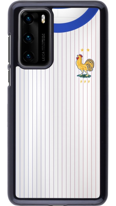 Huawei P40 Case Hülle - Frankreich Away personalisierbares Fussballtrikot