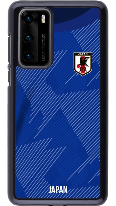 Huawei P40 Case Hülle - Japan 2022 personalisierbares Fussballtrikot