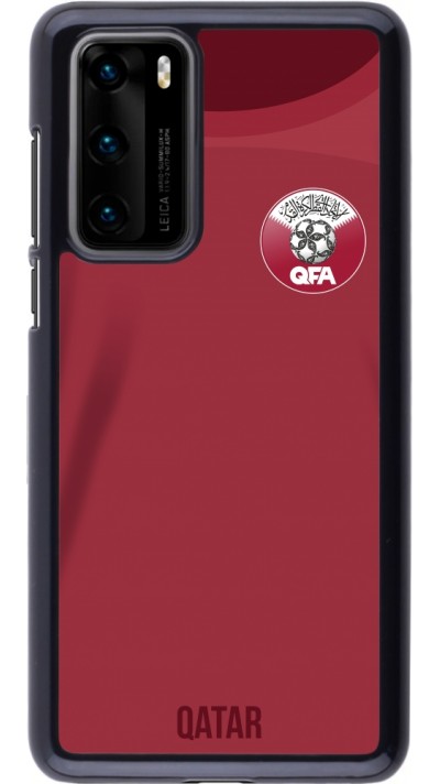 Huawei P40 Case Hülle - Katar 2022 personalisierbares Fussballtrikot