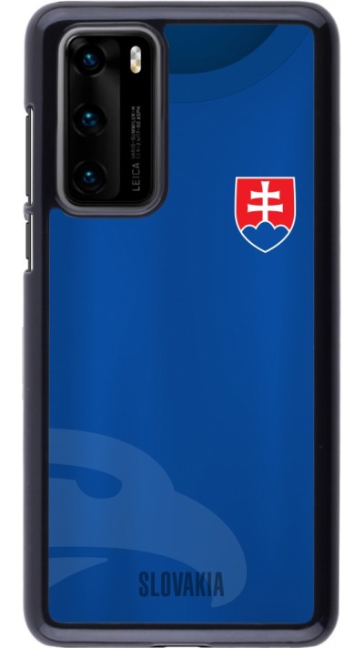 Huawei P40 Case Hülle - Fussballtrikot Slowakei