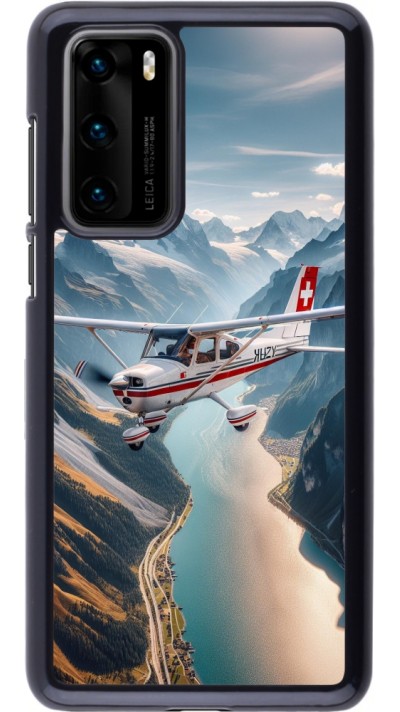 Coque Huawei P40 - Vol Alpin Suisse