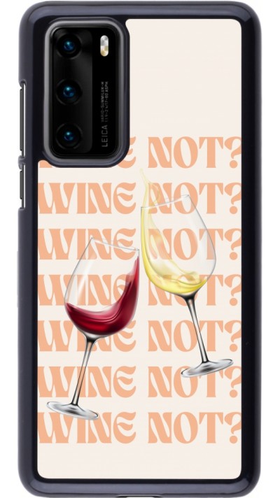 Coque Huawei P40 - Wine not