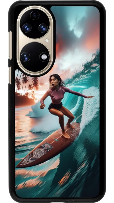 Coque Huawei P50 - Surfeuse Balinaise