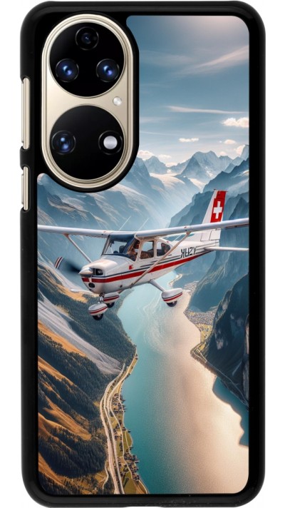 Coque Huawei P50 - Vol Alpin Suisse