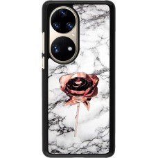 Hülle Huawei P50 Pro - Marble Rose Gold