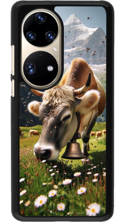 Coque Huawei P50 Pro - Vache montagne Valais