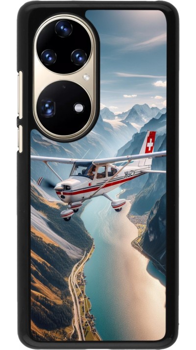 Coque Huawei P50 Pro - Vol Alpin Suisse