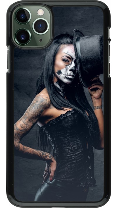 iPhone 11 Pro Max Case Hülle - Halloween 22 Tattooed Girl