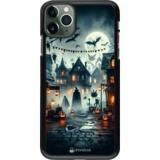 iPhone 11 Pro Max Case Hülle - Halloween Spukstadt